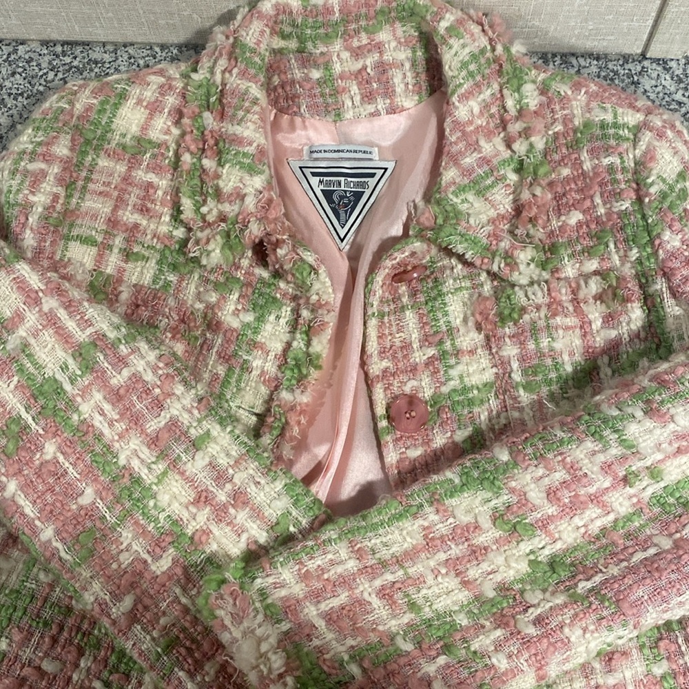 Marvin Richards Tweed Coat - Picture 2 of 9